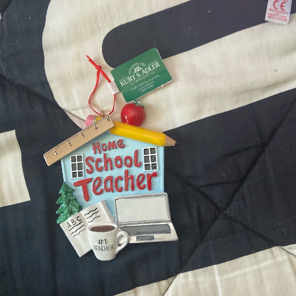 Home school teacher ornament